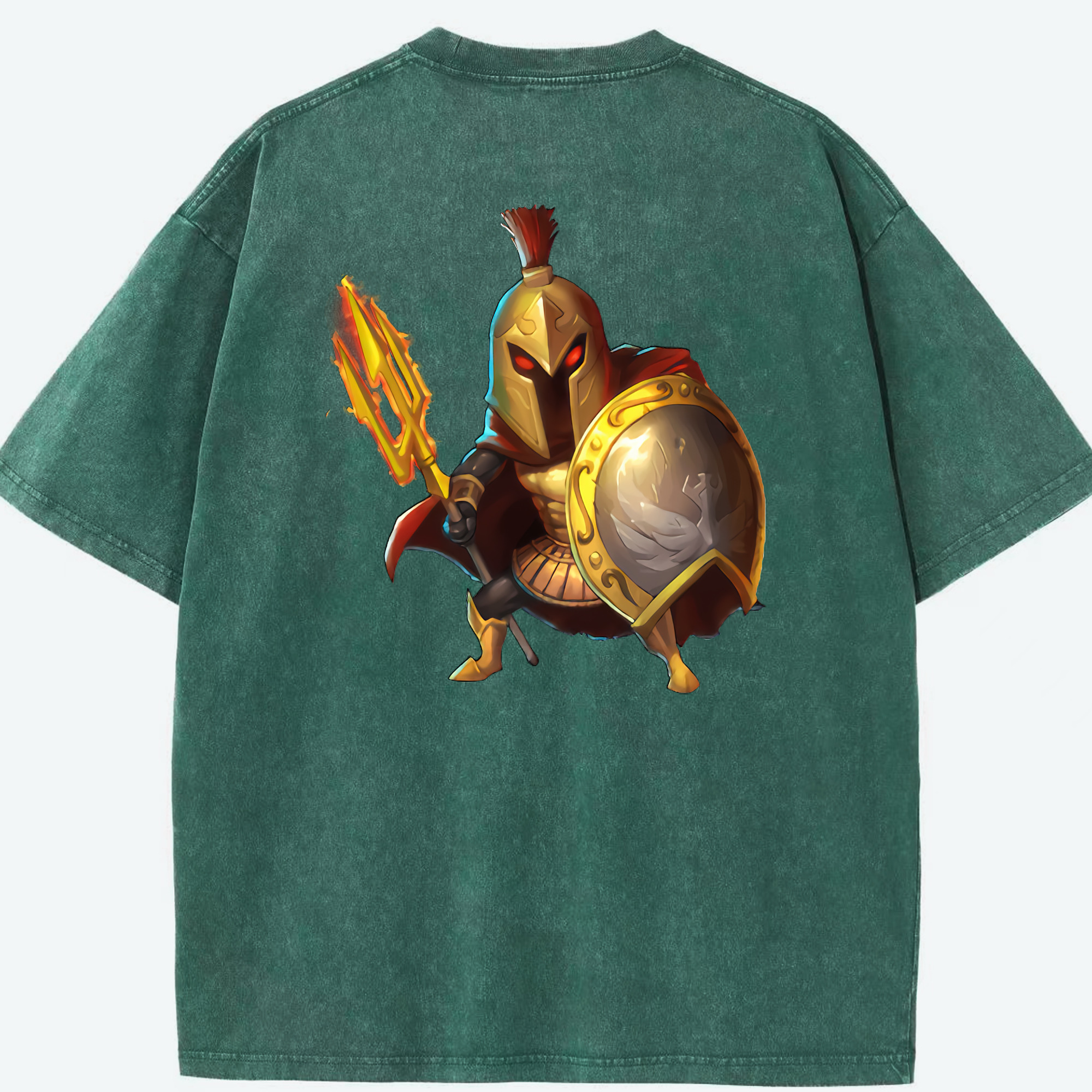 リーグ・オブ・レジェンド League of Legends LOL 綿100% ヴィンテージ風 半袖Tシャツ（背面プリント）